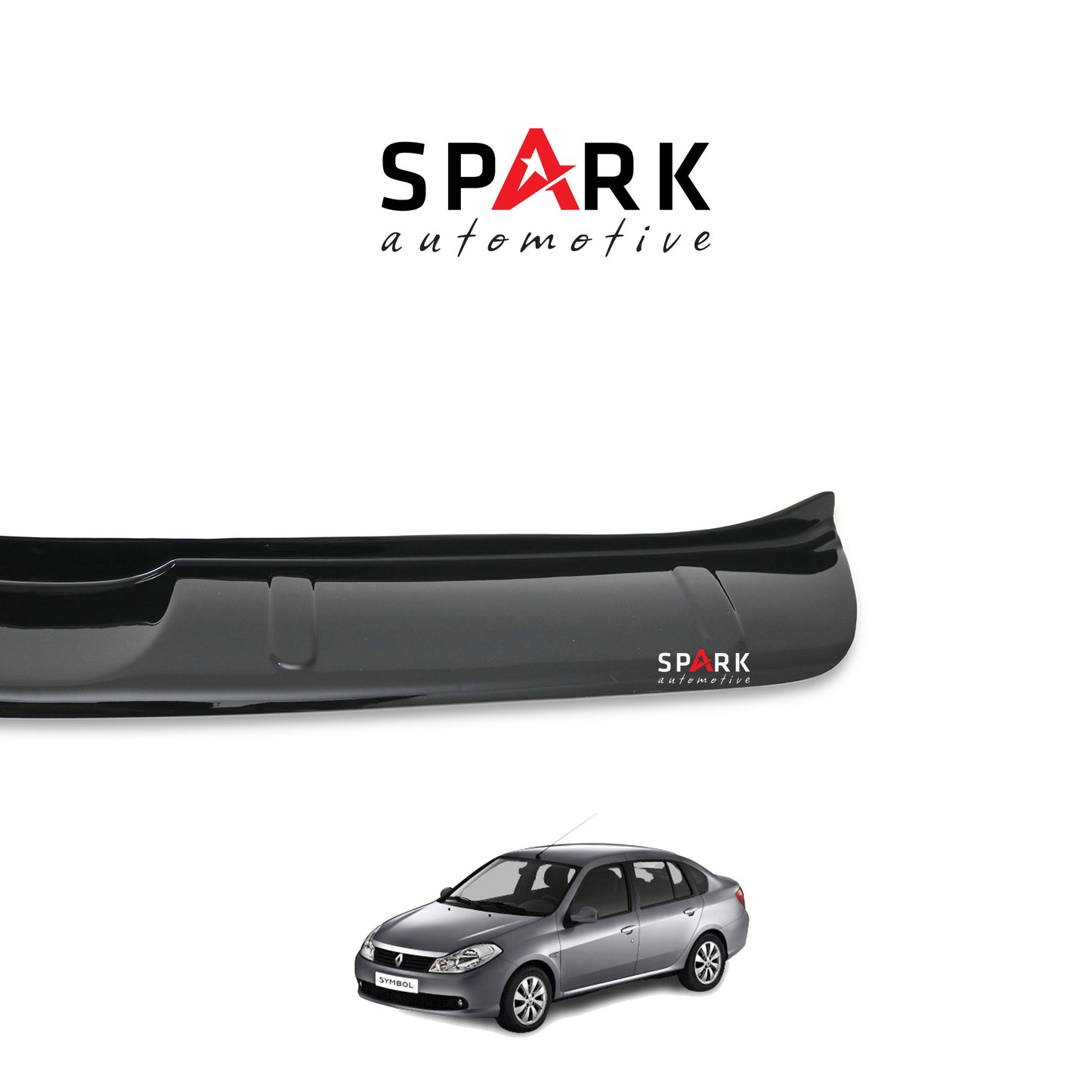 Renault Symbol 2009-2013 Yıl Aralığı Uyumlu Arka Tampon Eşiği Parlak