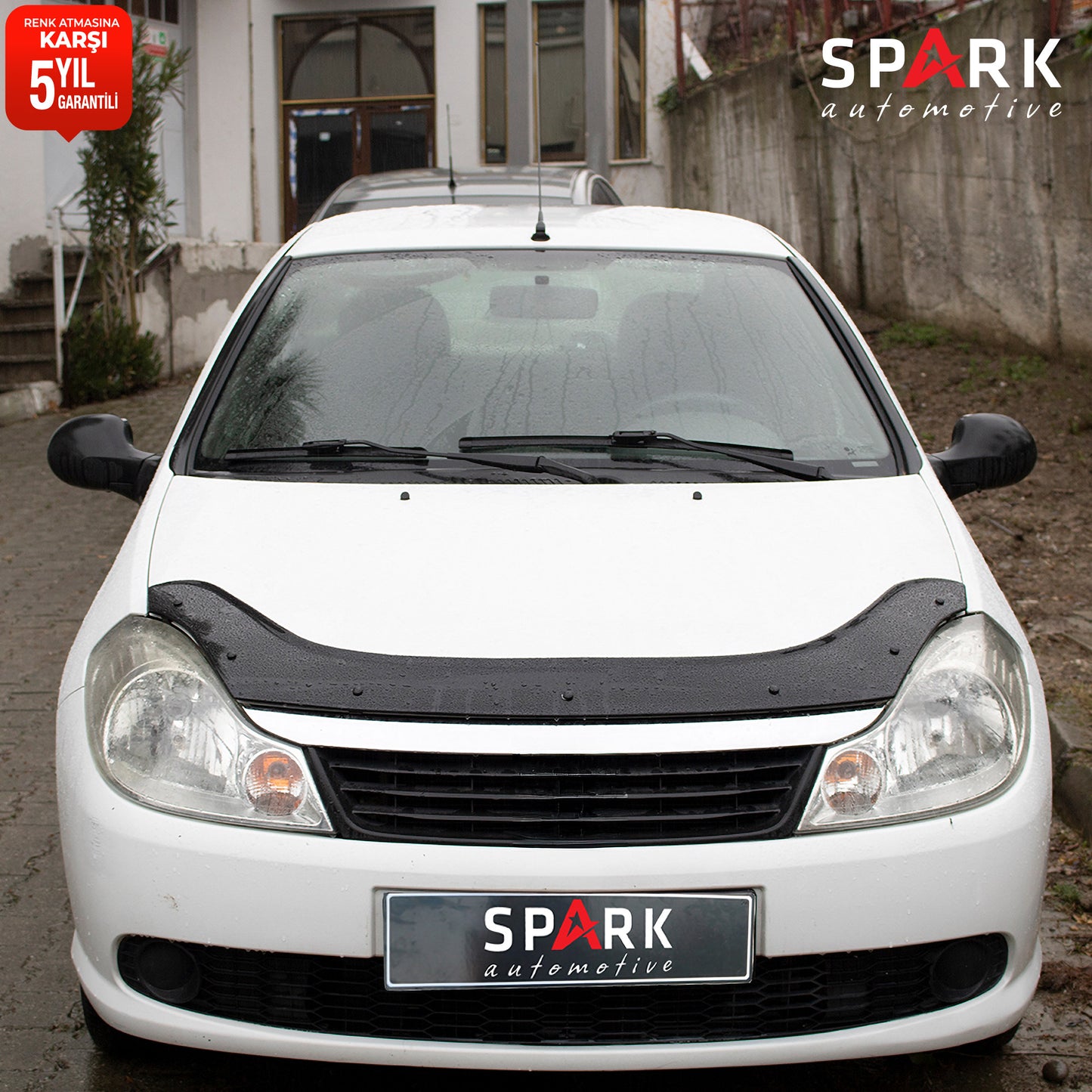 Renault Symbol 2009-2013 Yıl Aralığı Uyumlu Kaput Rüzgarlığı 3mm