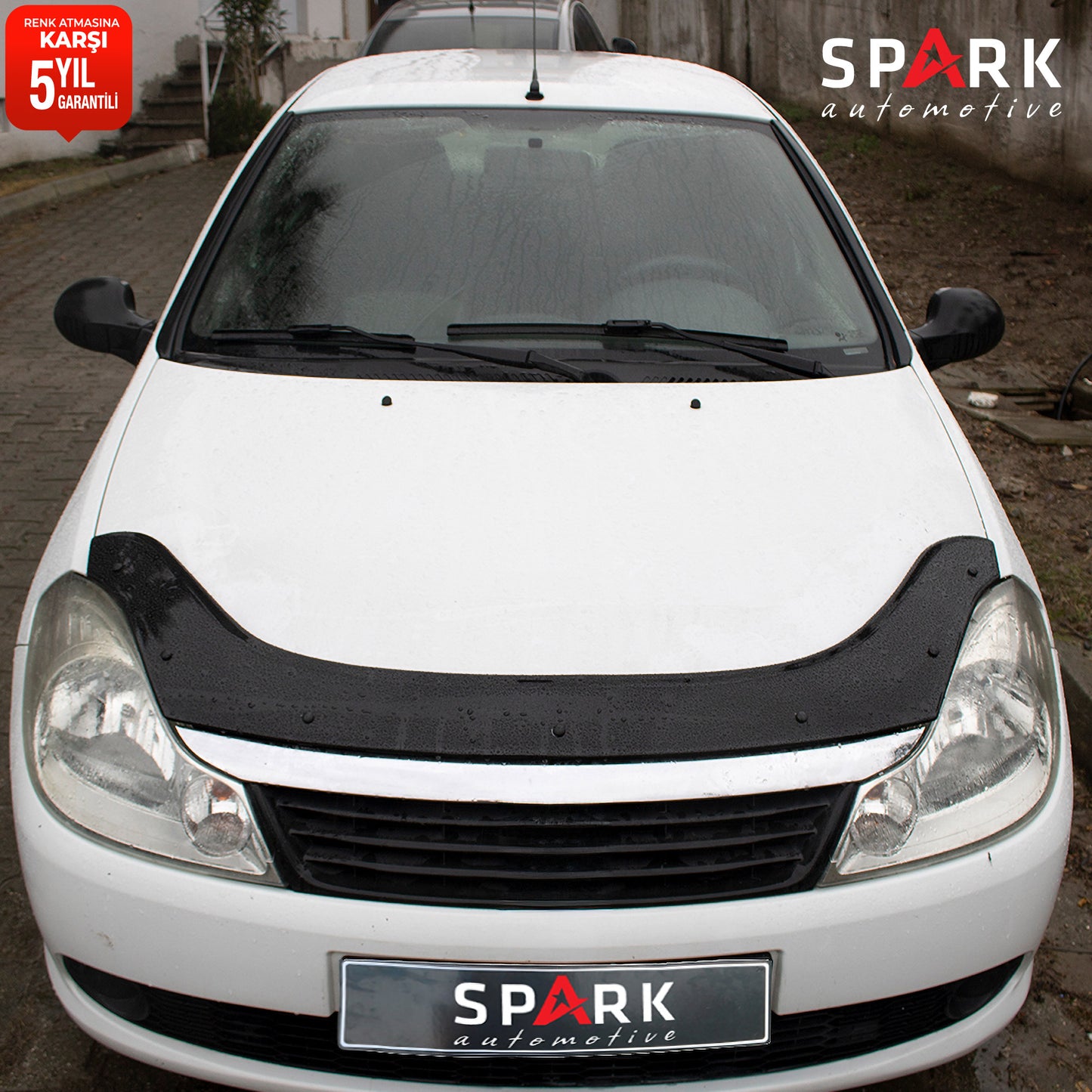 Renault Symbol 2009-2013 Yıl Aralığı Uyumlu Kaput Rüzgarlığı 3mm