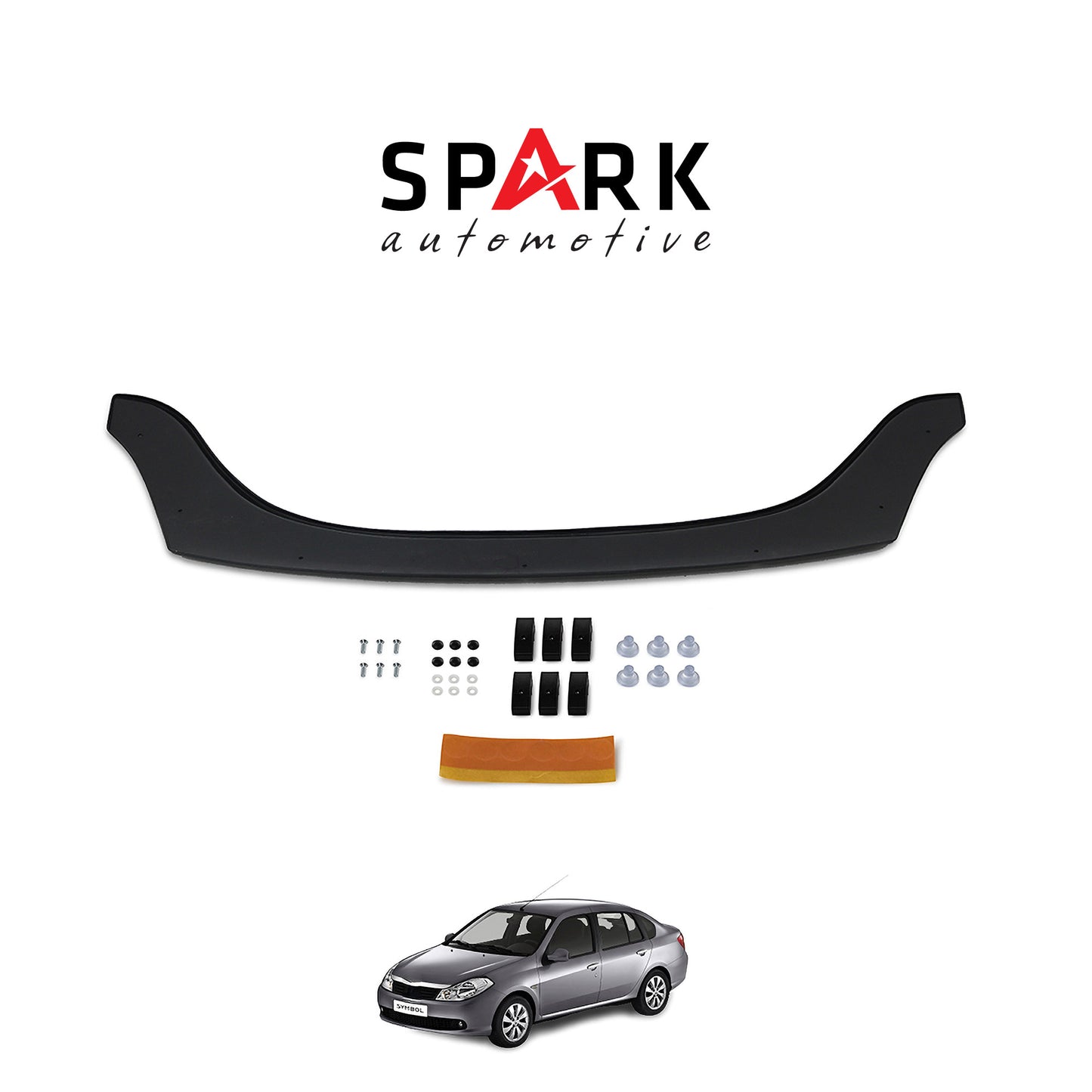 Renault Symbol 2009-2013 Yıl Aralığı Uyumlu Kaput Rüzgarlığı 3mm