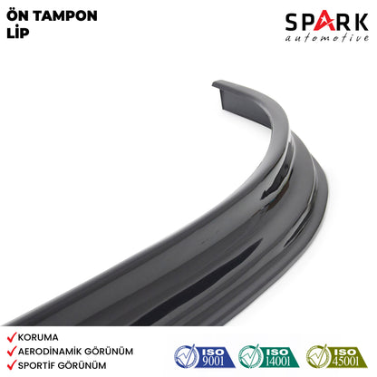 Renault Trafic 2001-2014 Yıl Aralığı Uyumlu Ön Tampon Lip Siyah