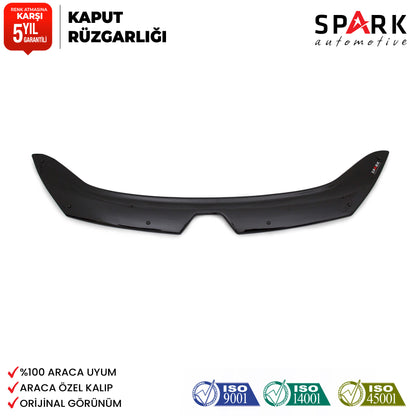 Renault Trafic 2014-2019 Yıl Aralığı Uyumlu Kaput Rüzgarlığı 3mm