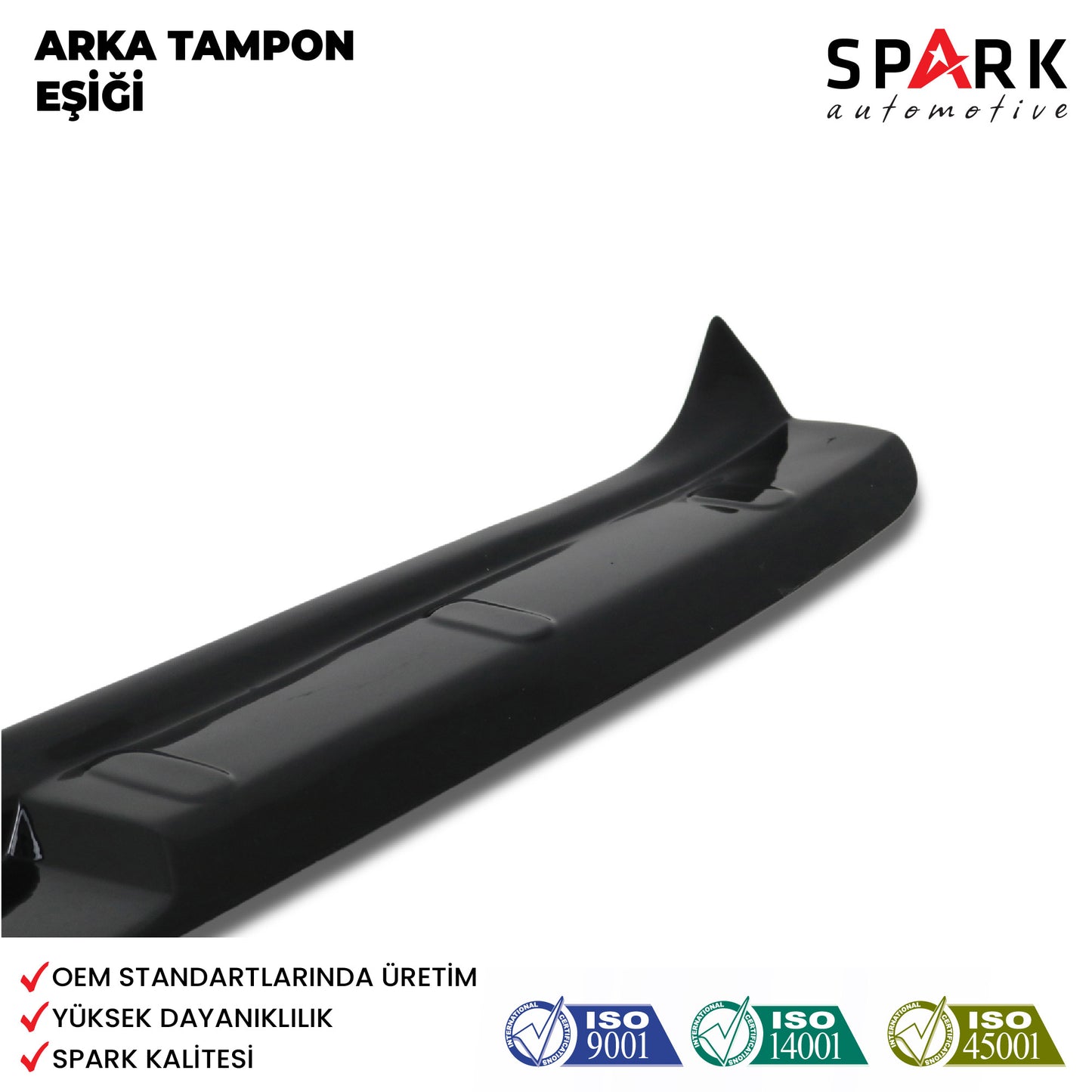 Renault Clio 4 2012-2020 Yıl Aralığı Uyumlu Arka Tampon Eşiği Parlak