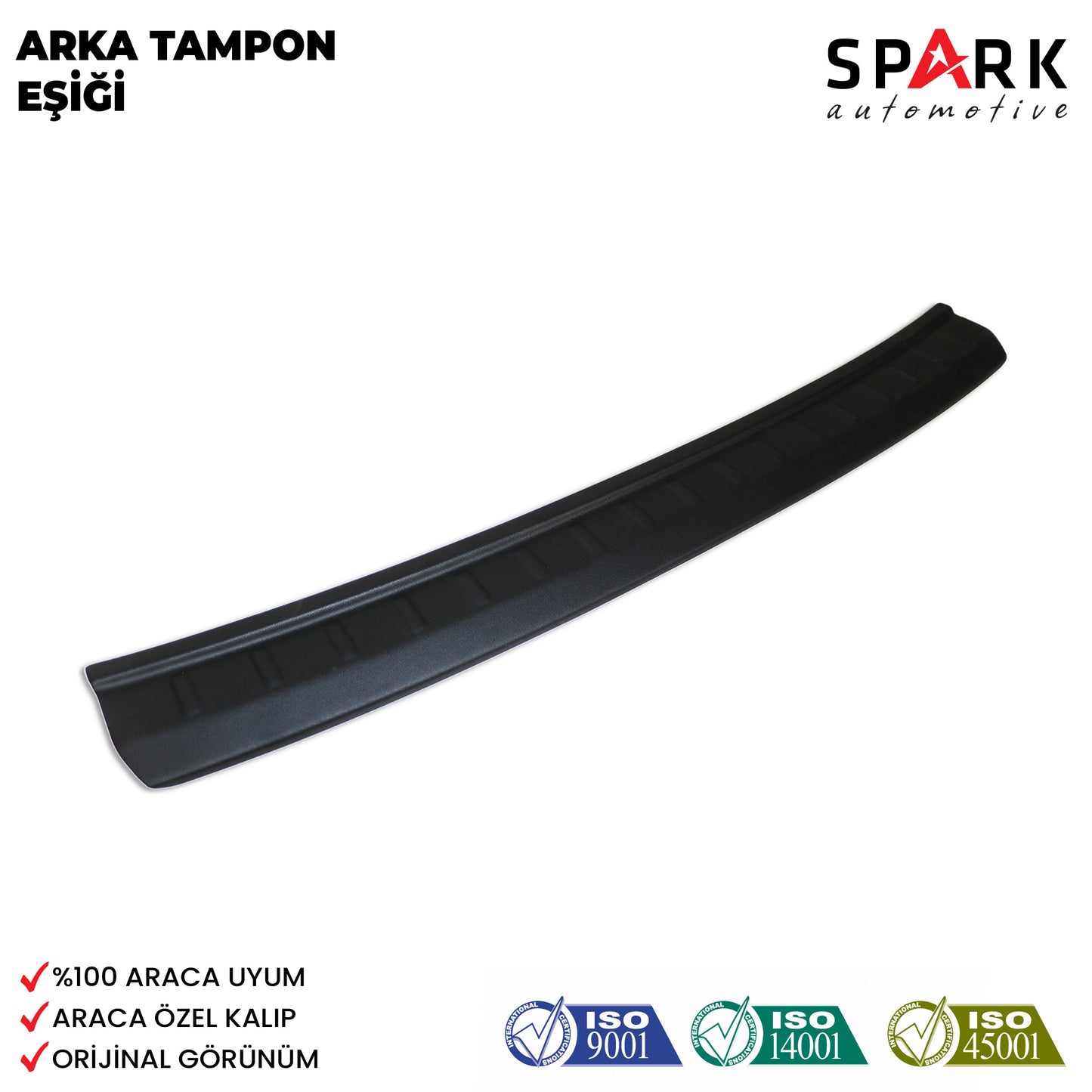 Seat Ateca 2016- Yılı ve Sonrası Uyumlu Arka Tampon Eşiği Mat