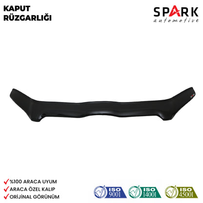 Skoda Yeti 2009-2013 Yılları Arası Uyumlu Ön Kaput Rüzgarlık 4mm