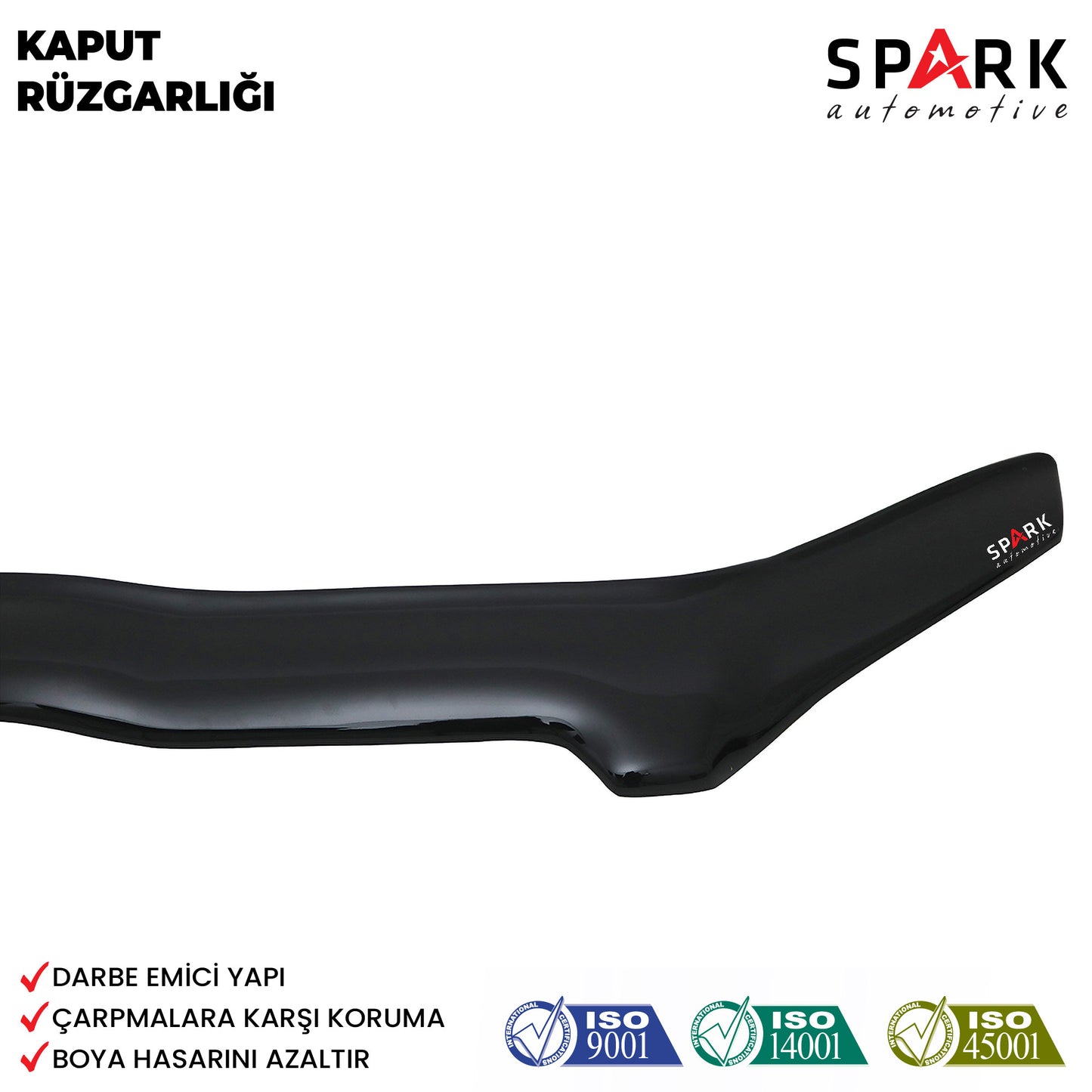 Skoda Yeti 2009-2013 Yılları Arası Uyumlu Ön Kaput Rüzgarlık 4mm