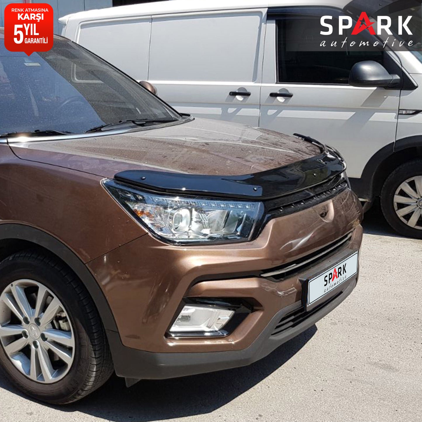 Ssangyong Musso 2021- Yılı ve Sonrası Uyumlu Kaput Rüzgarlığı 3mm