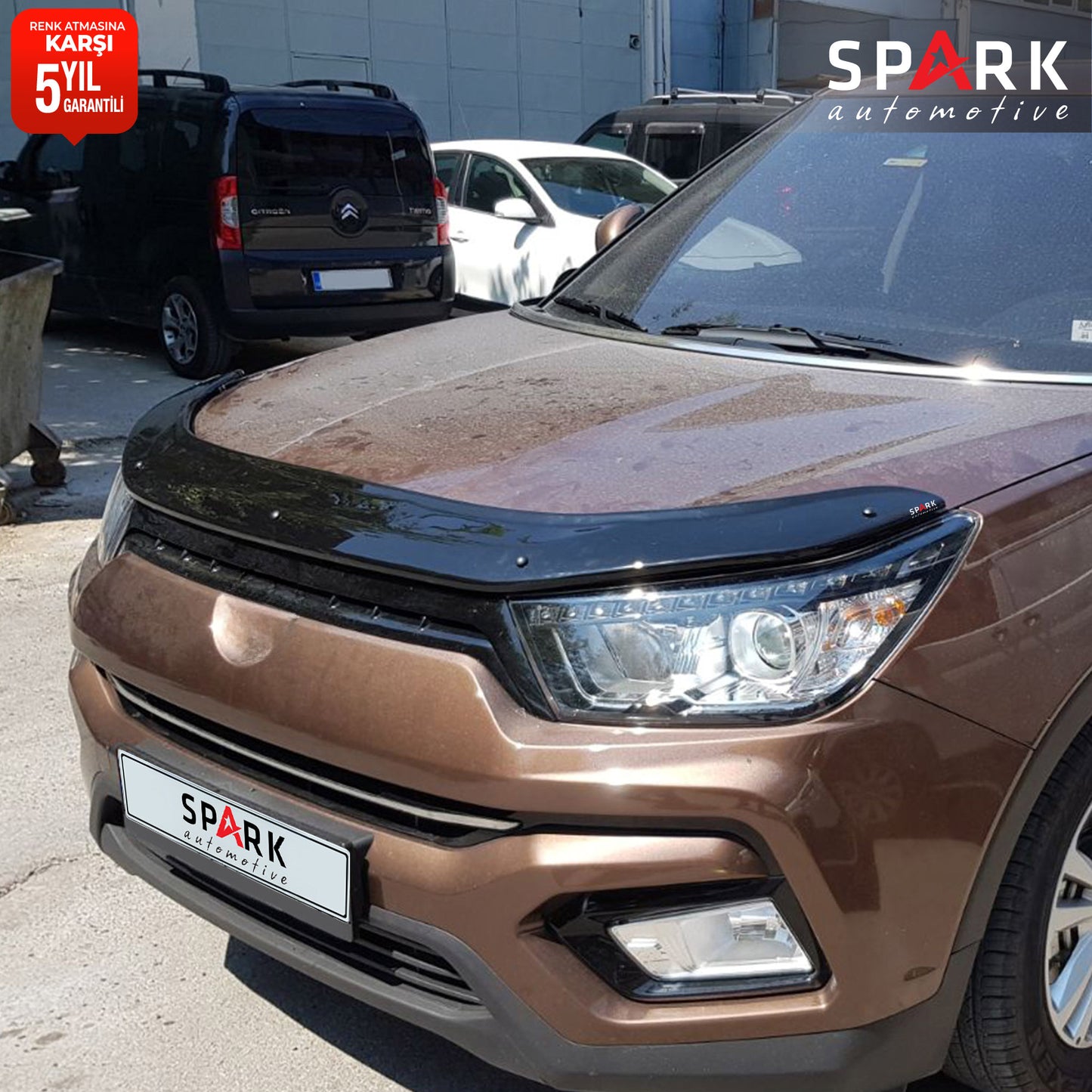 Ssangyong Musso 2021- Yılı ve Sonrası Uyumlu Kaput Rüzgarlığı 3mm