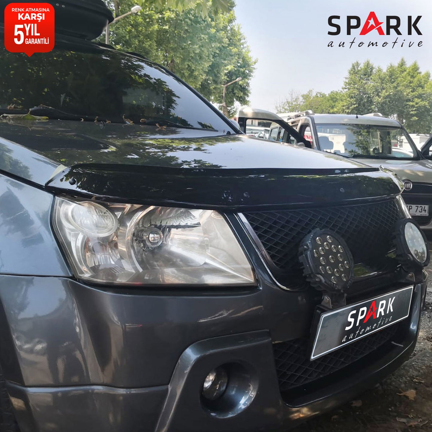 Suzuki Grand Vitara 2006- Yılı Ve Sonrası Uyumlu Ön Kaput Rüzgarlık 4mm