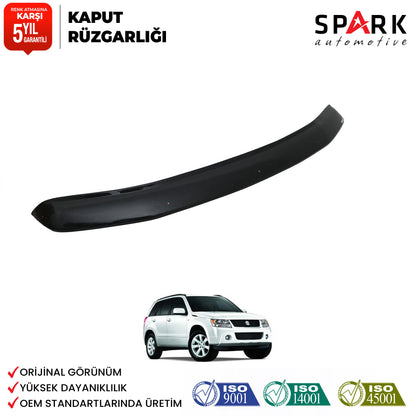 Suzuki Grand Vitara 2006- Yılı Ve Sonrası Uyumlu Ön Kaput Rüzgarlık 4mm