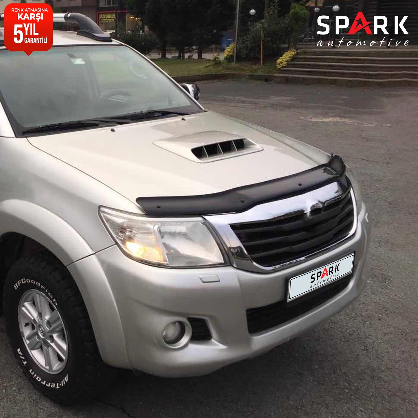 Toyota Hilux 2012-2015 Yıl Aralığı Uyumlu Kaput Rüzgarlığı 3mm