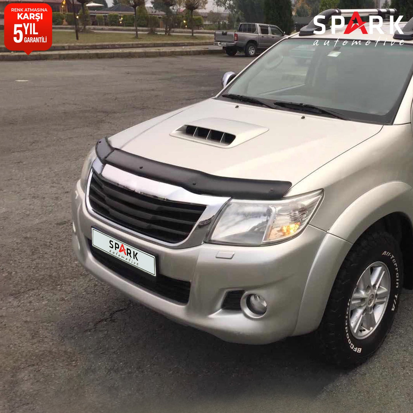 Toyota Hilux 2012-2015 Yıl Aralığı Uyumlu Kaput Rüzgarlığı 3mm