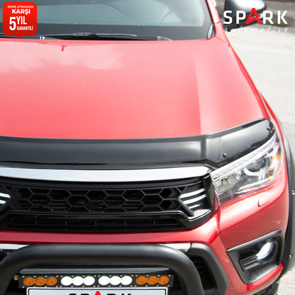 Toyota Hilux 2015-2020 Yıl Aralığı Uyumlu Kaput Rüzgarlığı 3mm