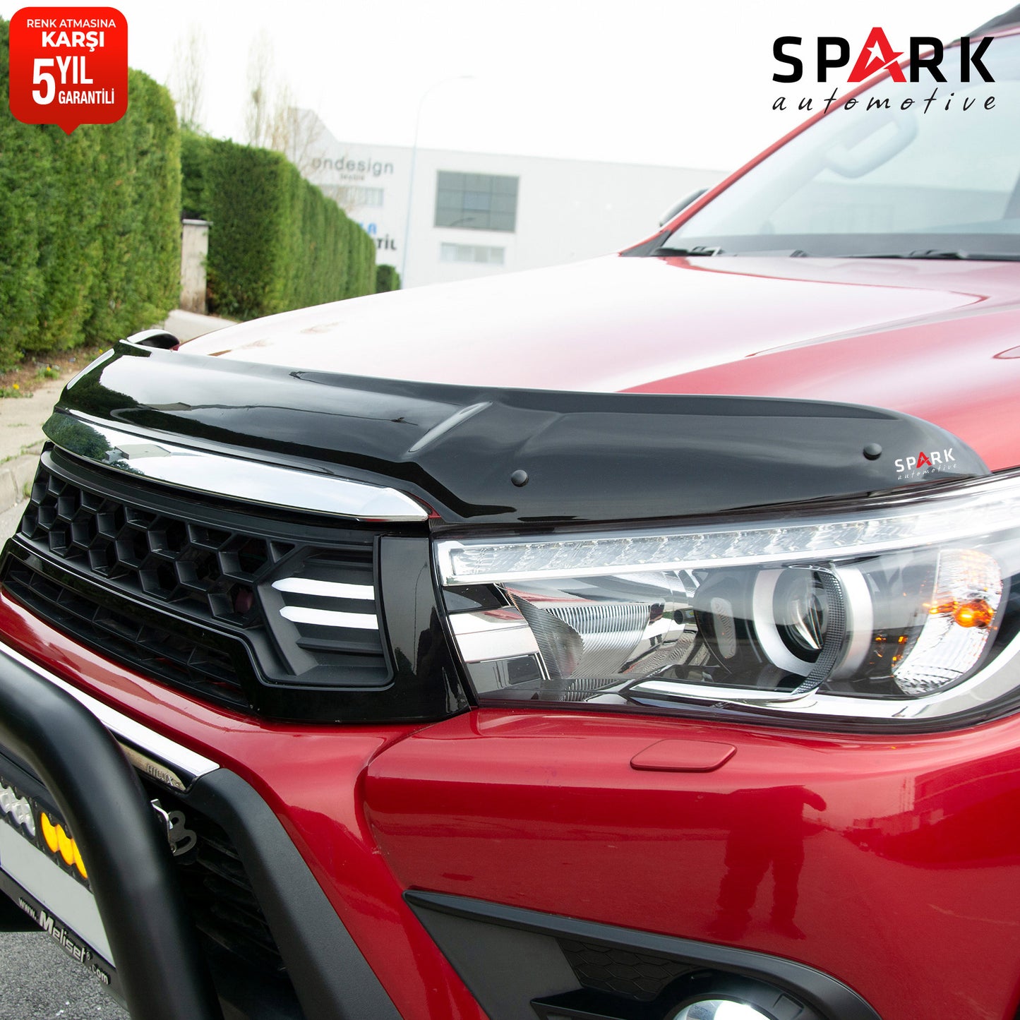 Toyota Hilux 2015-2020 Yıl Aralığı Uyumlu Kaput Rüzgarlığı 4mm
