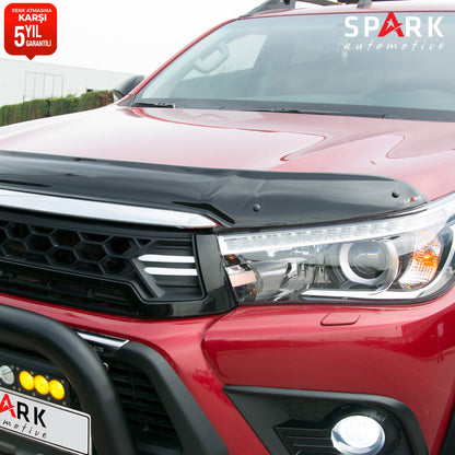 Toyota Hilux 2015-2020 Yıl Aralığı Uyumlu Kaput Rüzgarlığı 4mm