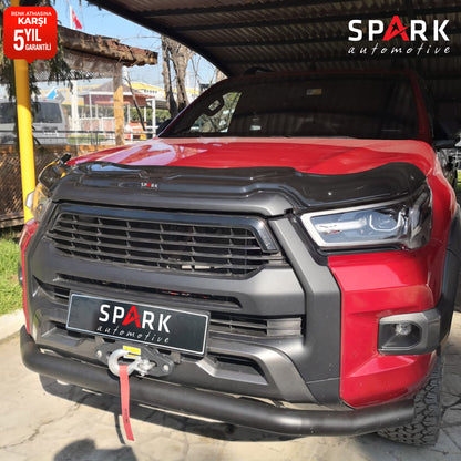 Toyota Hilux 2021- Yılı ve Sonrası Uyumlu Yarasa Kaput Rüzgarlığı