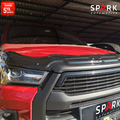 Toyota Hilux 2021- Yılı ve Sonrası Uyumlu Yarasa Kaput Rüzgarlığı