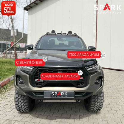 Toyota Hilux 2021- Yılı ve Sonrası Uyumlu Kaput Rüzgarlığı 3mm