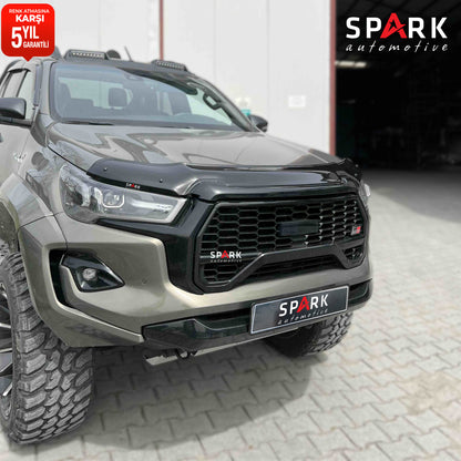 Toyota Hilux 2021- Yılı ve Sonrası Uyumlu Kaput Rüzgarlığı 3mm