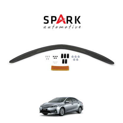 Toyata Corolla 2013-2018 Yıl Aralığı Uyumlu Kaput Rüzgarlığı 3mm