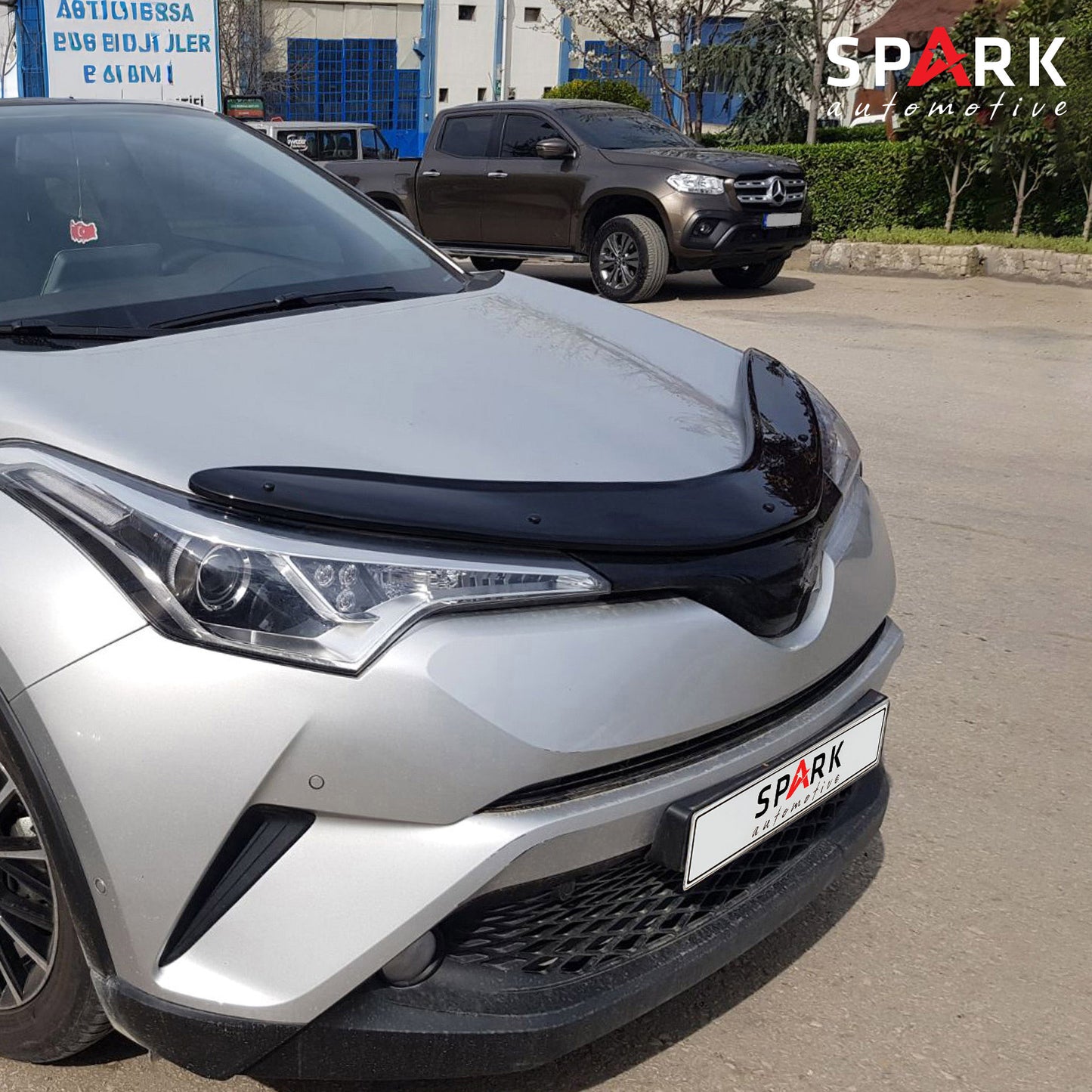 Toyota C-HR 2016- Yılı ve Sonrası Uyumlu Kaput Rüzgarlığı 4mm