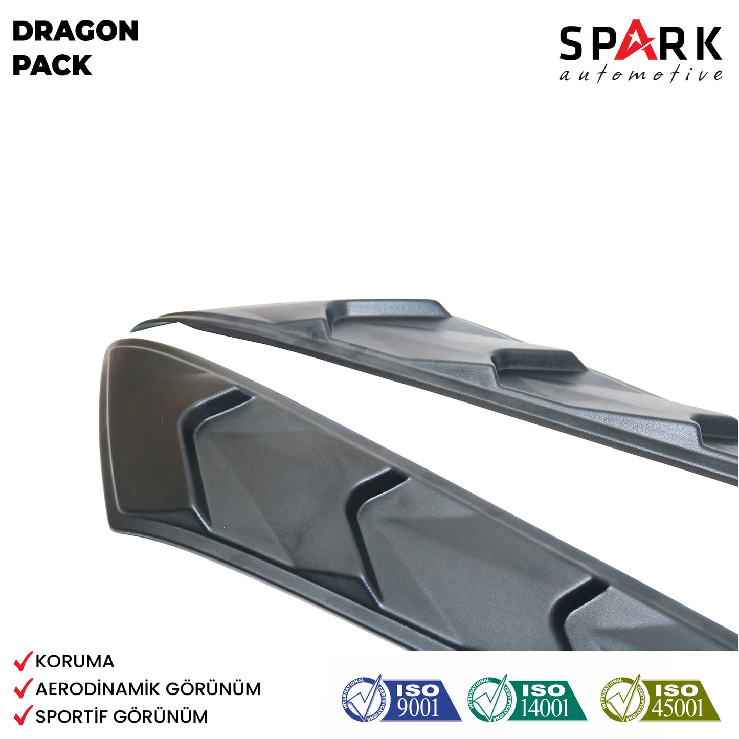 Volkswagen Amarok 2010-2022 Yıl Aralığı Uyumlu Dragon Pack 3 Parça