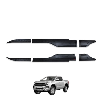 Volkswagen Amarok 2023- Yılı ve Sonrası Uyumlu Yarasa Kapı Kaplama 6 Parça