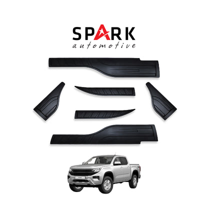Volkswagen Amarok 2023- Yılı ve Sonrası Uyumlu Yarasa Kapı Kaplama 6 Parça