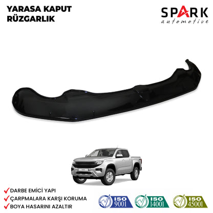 Volkswagen Amarok 2023- Yılı ve Sonrası Uyumlu Yarasa Kaput Rüzgarlığı