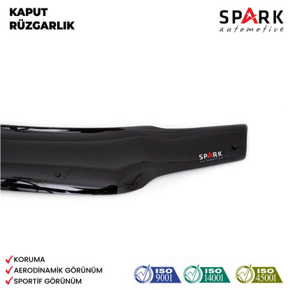 Volkswagen Caddy 2004-2010 Yıl Aralığı Uyumlu Kaput Rüzgarlığı 4mm