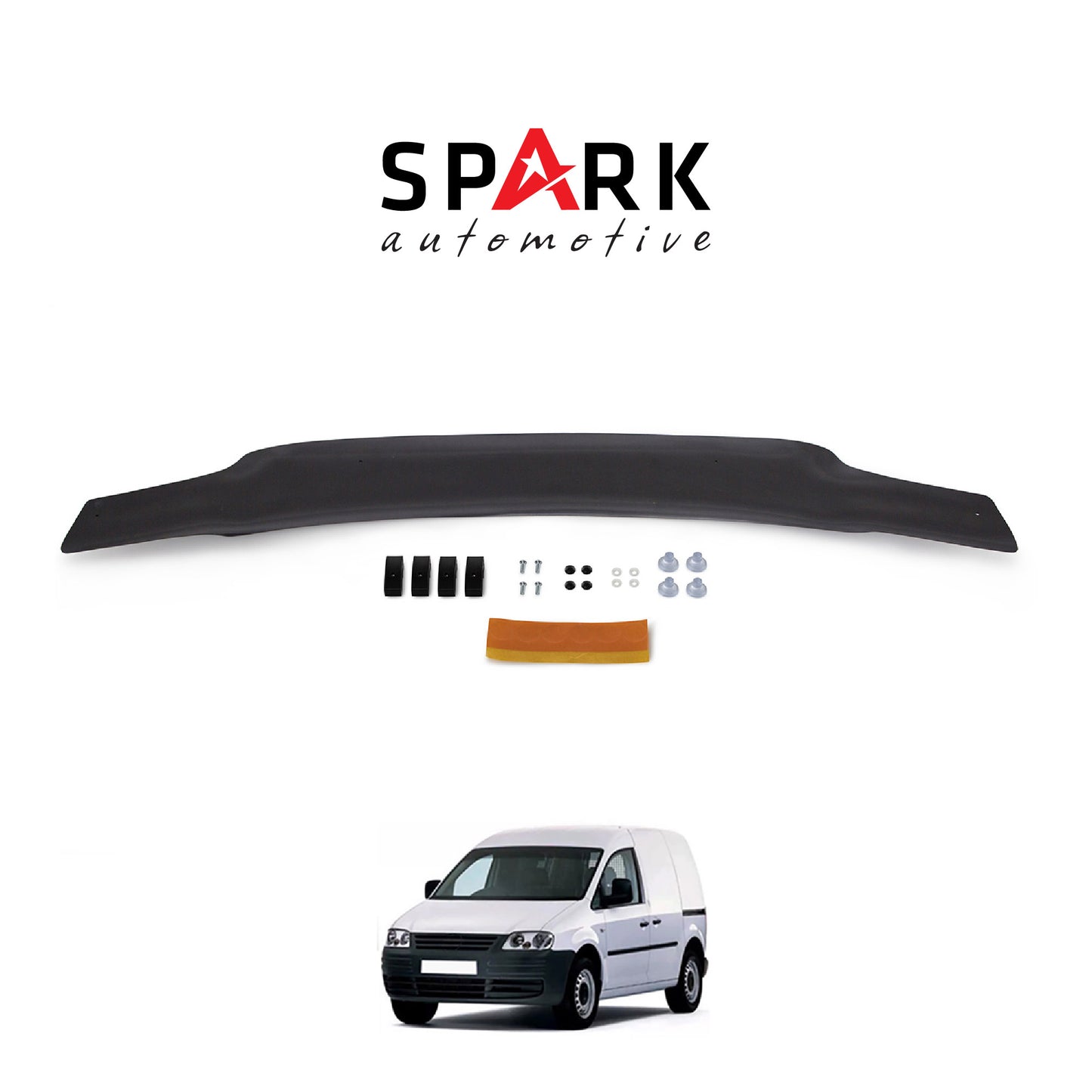 Volkswagen Caddy 2004-2010 Yıl Aralığı Uyumlu Kaput Rüzgarlığı 4mm