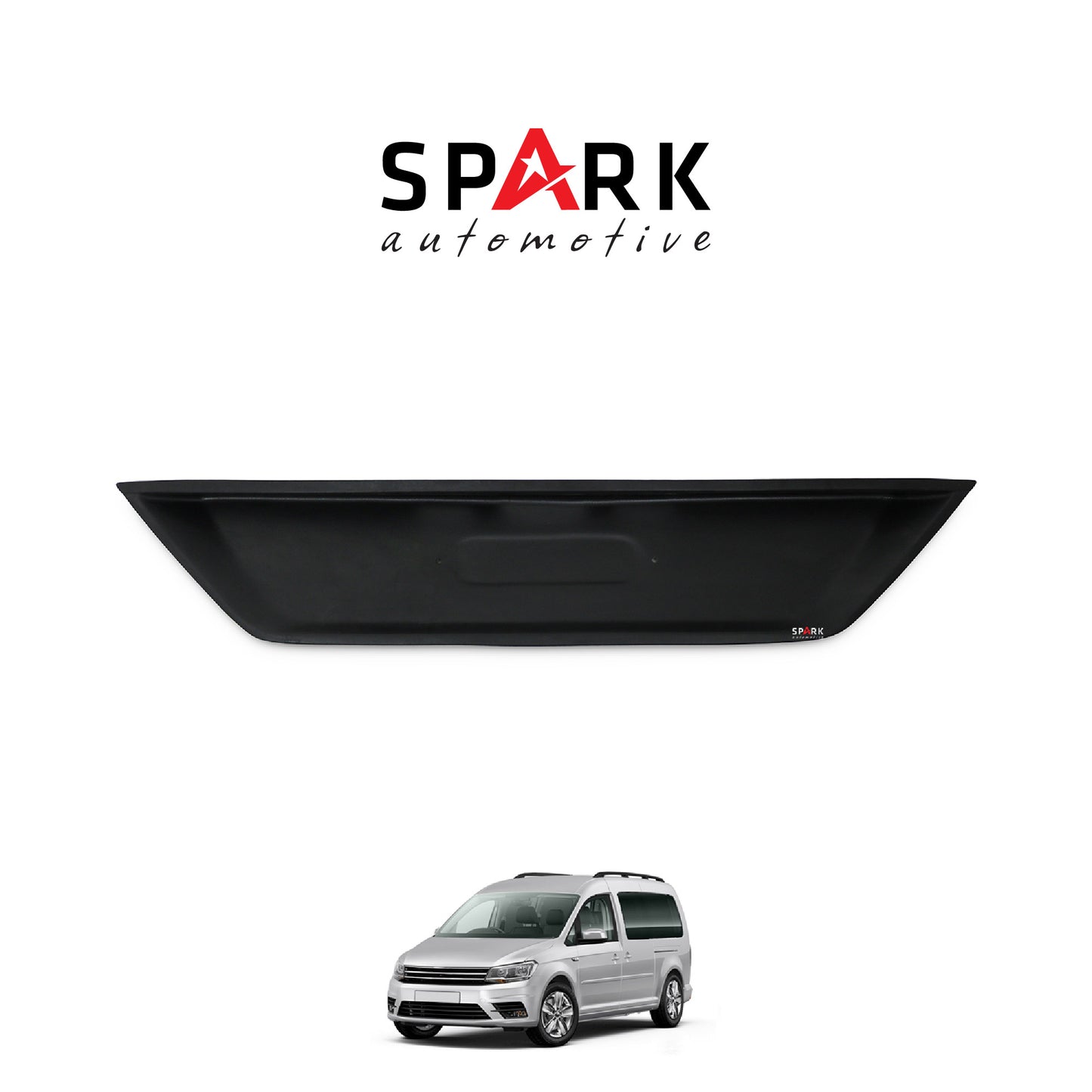 Volkswagen Caddy 2015-2020 Yıl Aralığı Uyumlu Arka Plaka Yeri Kaplama