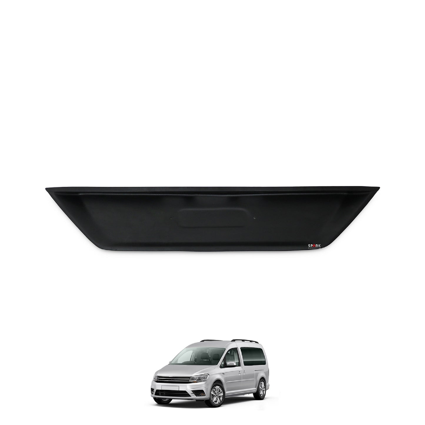 Volkswagen Caddy 2015-2020 Yıl Aralığı Uyumlu Arka Plaka Yeri Kaplama