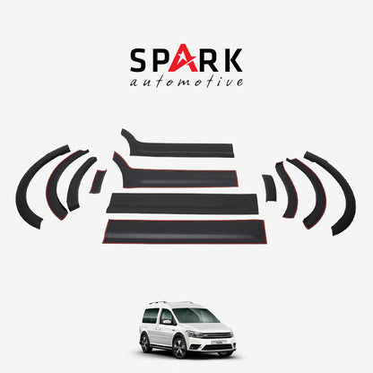Volkswagen Caddy 2015-2020 Yıl Aralığı Uyumlu Kısa Şase Sol Sürgü Dodik Seti 12 Parça