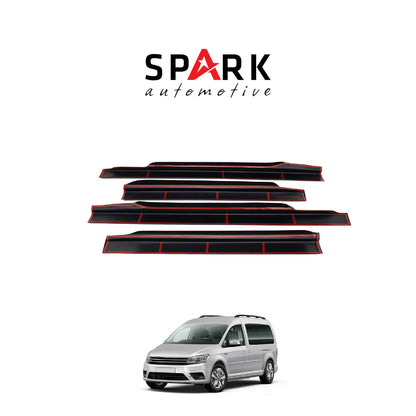 Volkswagen Caddy 2015-2020 Yıl Aralığı Uyumlu Yan Kapı Çıtası 4 Parça