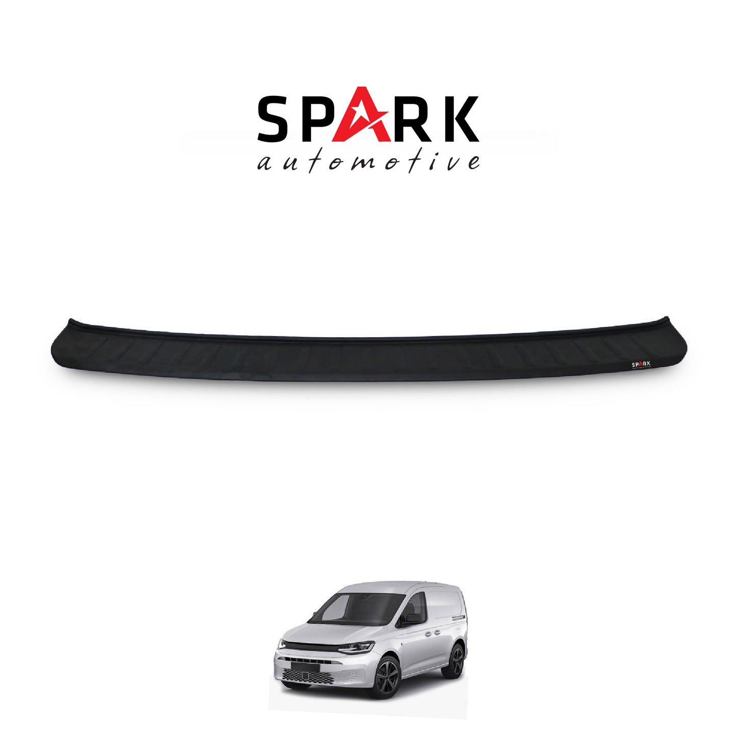 Volkswagen Caddy 2021- Yılı ve Sonrası Uyumlu Arka Tampon Eşiği Mat