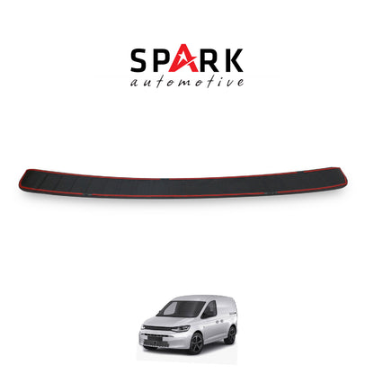Volkswagen Caddy 2021- Yılı ve Sonrası Uyumlu Arka Tampon Eşiği Mat
