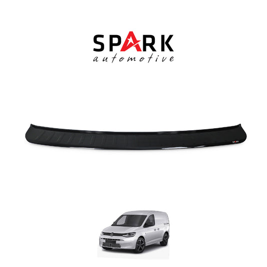 Volkswagen Caddy 2021- Yılı ve Sonrası Uyumlu Arka Tampon Eşiği Parlak