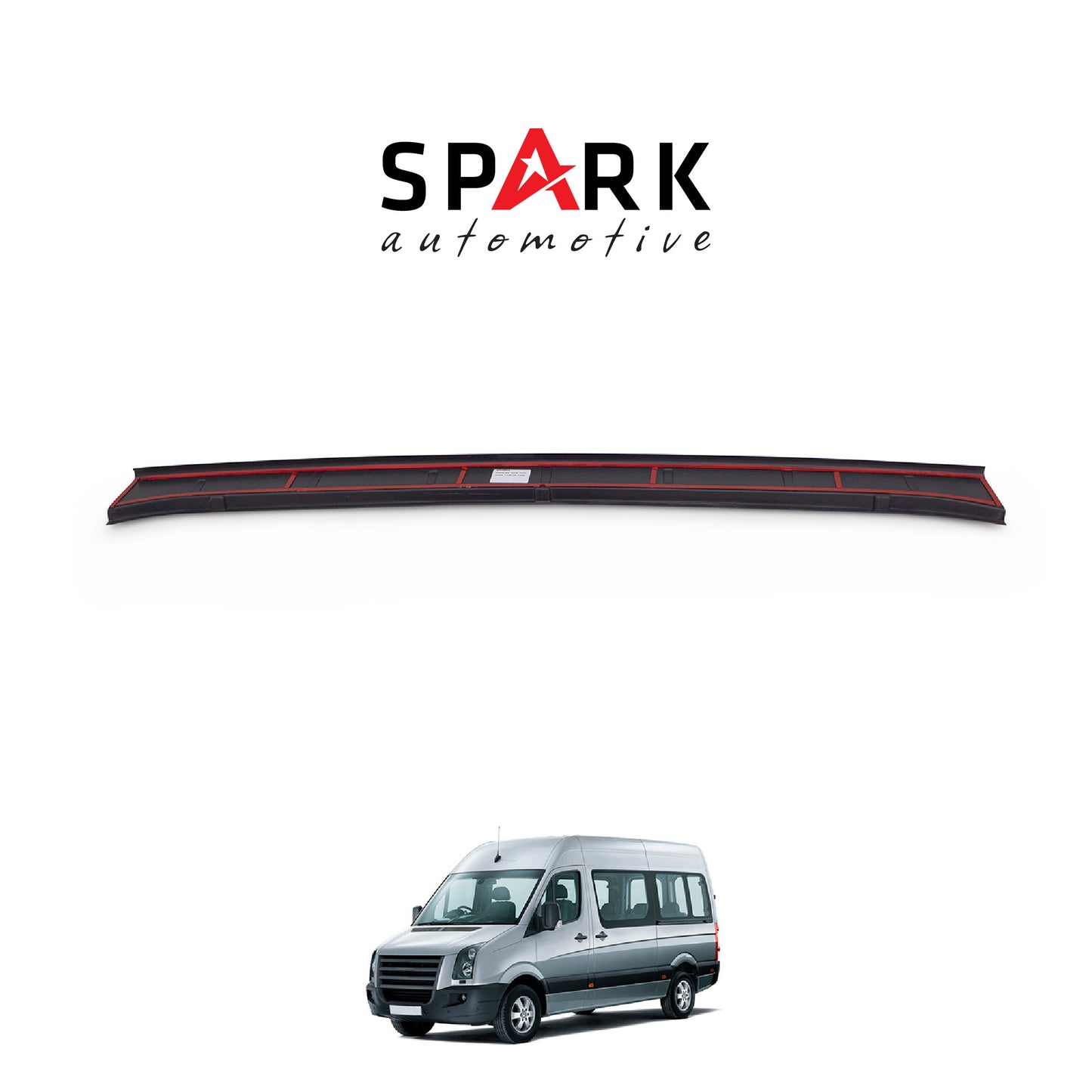 Volkswagen Crafter 2006-2012 Yıl Aralığı Uyumlu Arka Tampon Eşiği Mat