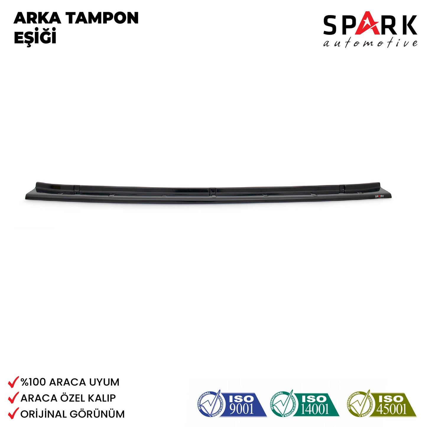 Volkswagen Crafter 2006-2012 Yıl Aralığı Uyumlu Arka Tampon Eşiği Parlak