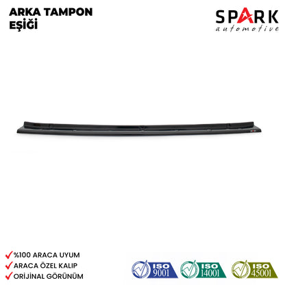 Volkswagen Crafter 2006-2012 Yıl Aralığı Uyumlu Arka Tampon Eşiği Parlak