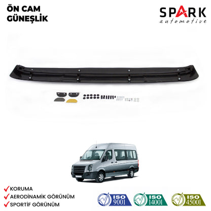 Volkswagen Crafter 2006-2012 Yıl Aralığı Uyumlu Ön Cam Güneşliği