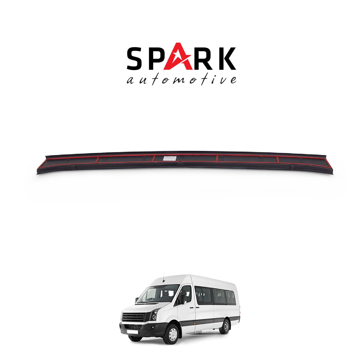 Volkswagen Crafter 2012-2017 Yıl Aralığı Uyumlu Arka Tampon Eşiği Mat
