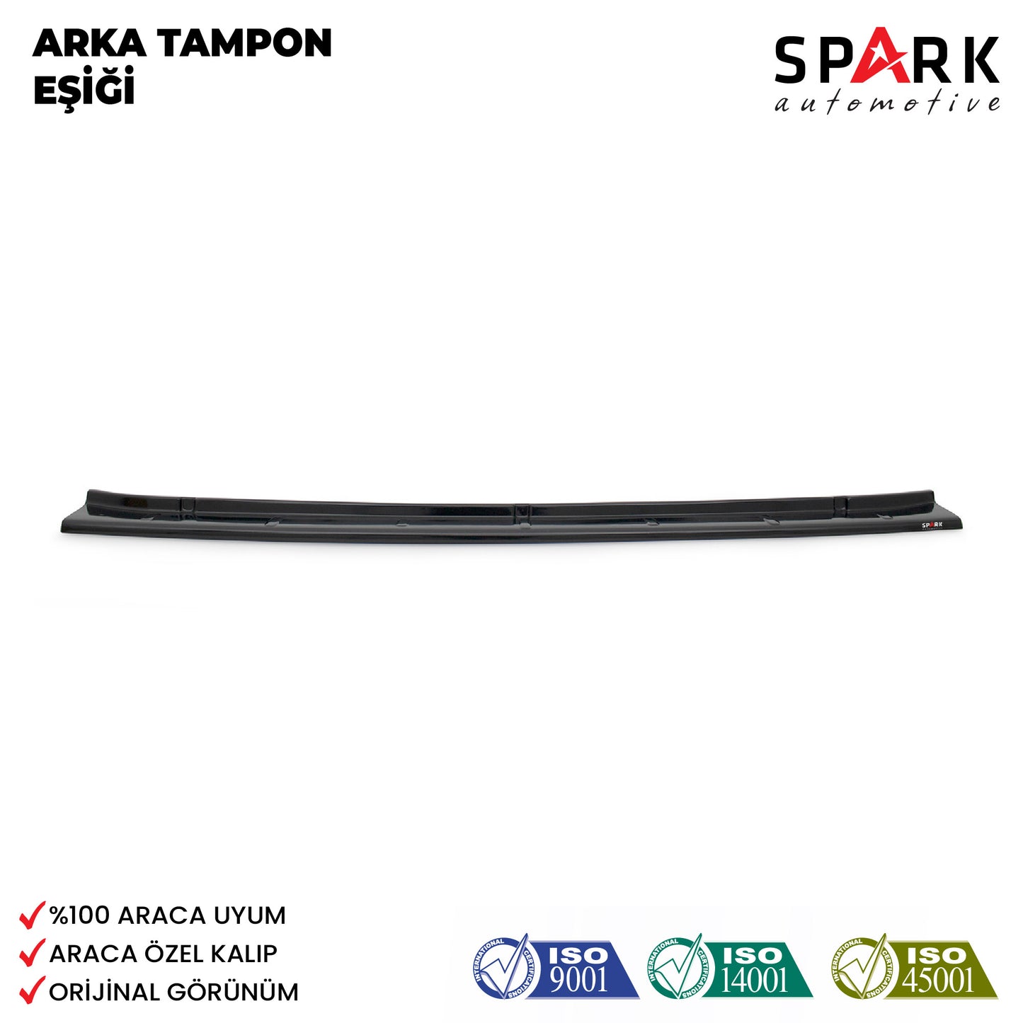 Volkswagen Crafter 2012-2017 Yıl Aralığı Uyumlu Arka Tampon Eşiği Parlak