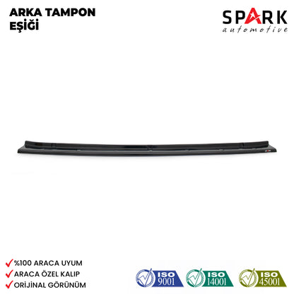 Volkswagen Crafter 2012-2017 Yıl Aralığı Uyumlu Arka Tampon Eşiği Parlak