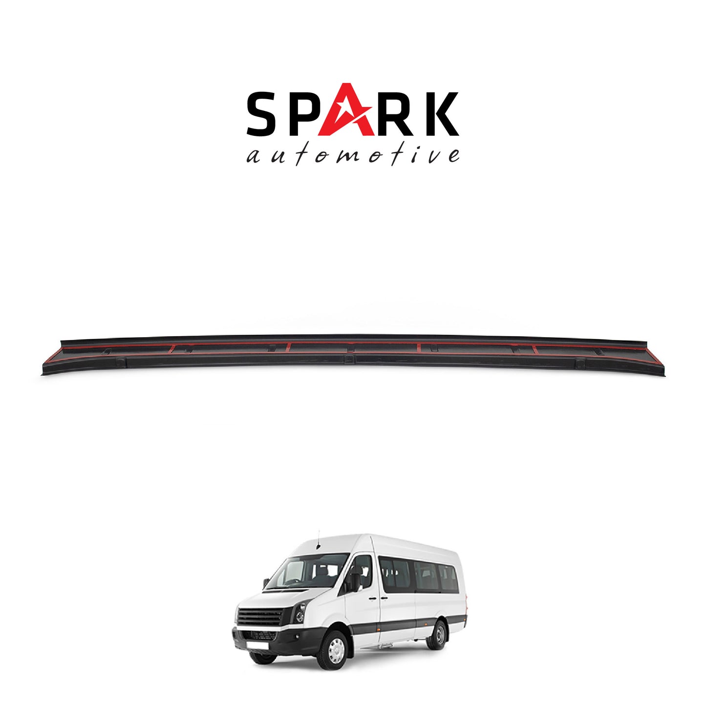 Volkswagen Crafter 2012-2017 Yıl Aralığı Uyumlu Arka Tampon Eşiği Parlak