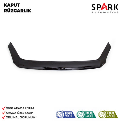 Volkswagen Crafter 2012-2017 Yıl Aralığı Uyumlu Kaput Rüzgarlığı 3mm