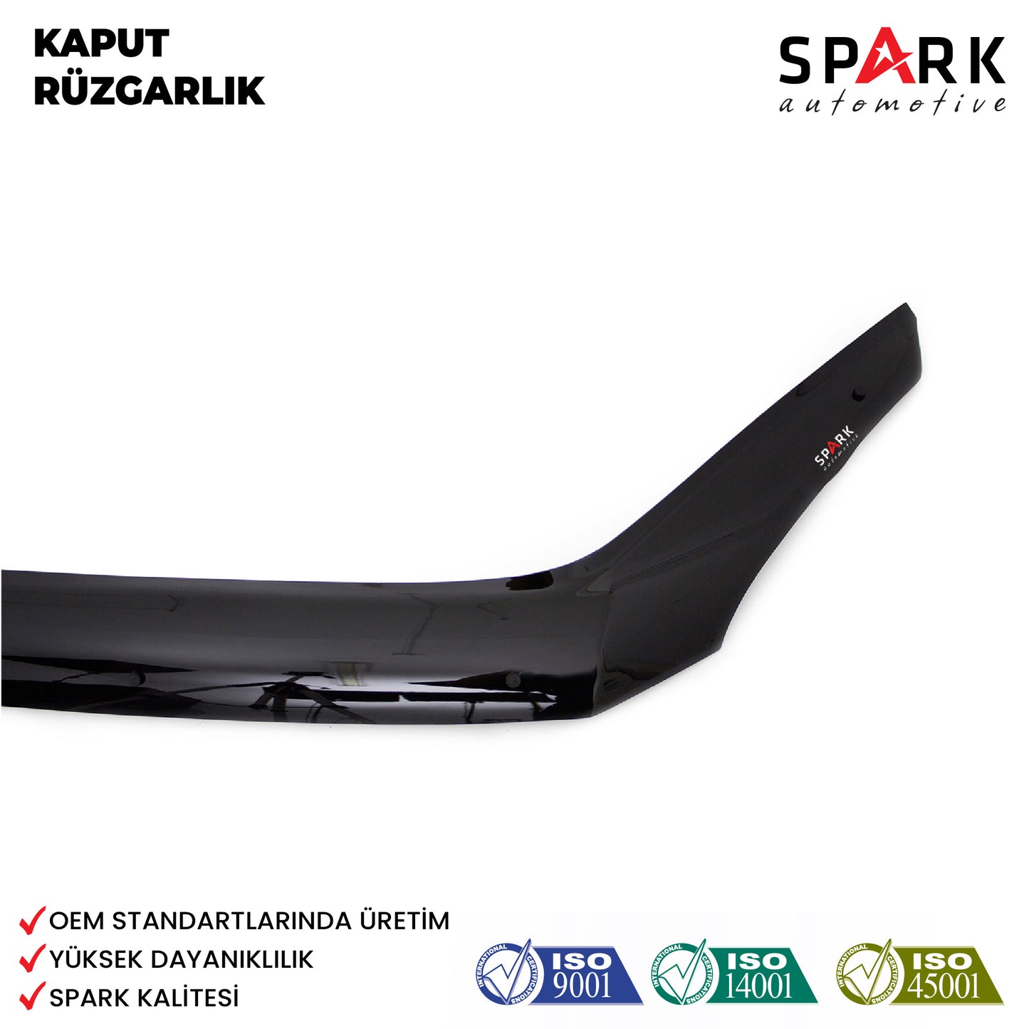 Volkswagen Crafter 2012-2017 Yıl Aralığı Uyumlu Kaput Rüzgarlığı 3mm