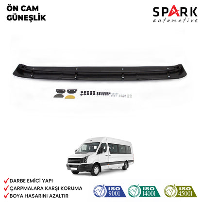 Volkswagen Crafter 2012-2017 Yıl Aralığı Uyumlu Ön Cam Güneşliği