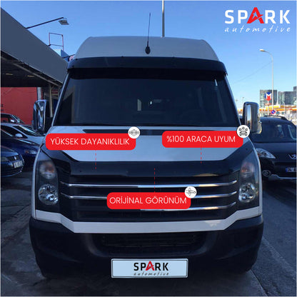 Volkswagen Crafter 2012-2017 Yıl Aralığı Uyumlu Ön Cam Güneşliği
